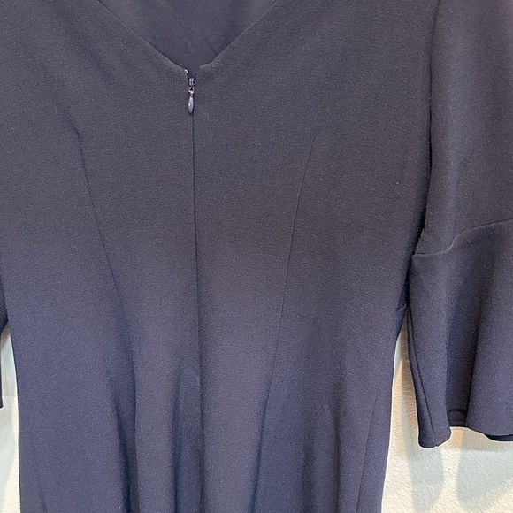 Vince Camuto Midnight Blue Long Sleeve Dress - Picture 4 of 5